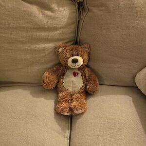 Mascot Factory Stitchez Brown Bear Plush